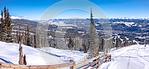 scenic views around breckenridge colorado skiresort town