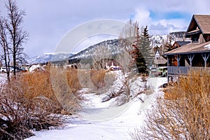 scenic views around breckenridge colorado skiresort town photo