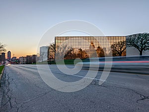 Scenic views around des moines iowa city downtown