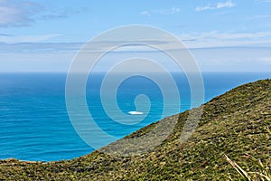 Scenic views of beautiful landscape at Cape Reinga