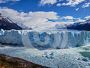 Scenic views of Glaciar Perito Moreno, El Calafate, Argentina