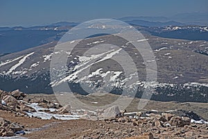 The scenic views of Mt. Evans, Colorado.