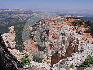 Scenic views at Rainbow Point, Bryce Canyon National Park