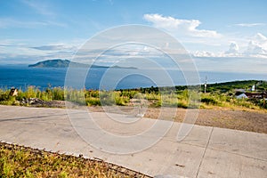 Scenic vista overlooking Batangas City, Philippines