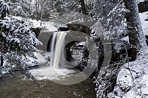 Scenic Waterfall - Flat Lick Falls - Kentucky