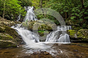 Scenic waterfall, Great Smoky Mountains