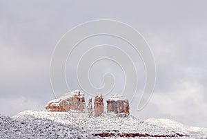 Scenic Winter Landscape in Sedona Arizona