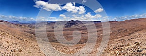 Scenical morocco desert landscape