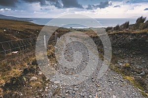 Scenics of Galway in Ireland with mountains seascape castles and rainbows fine art photography