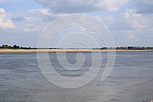 Scenics of the Mekong river in Nong khai province of Thailand.