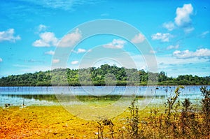 Beautiful view of Lait Lake photo