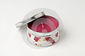 Scented candle photo