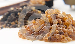 Scented incense granules