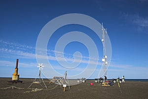 Scentific weather stations