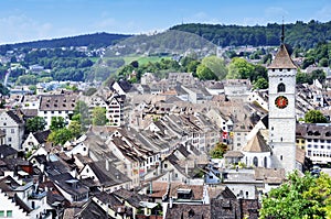 Schaffhausen from above