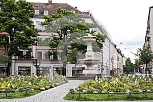 Gartnerplatz in Munich, Bavaria, Germany