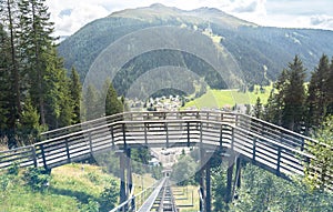 Schatzalpbahn, Davos, Switzerland