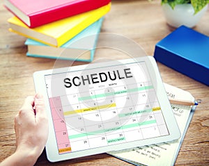 Schedule Activity Calendar Appointment Concept