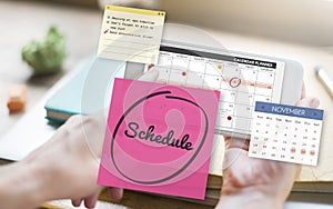 Schedule Calendar Planner Organization Remind Concept