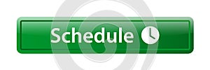 Schedule icon web button