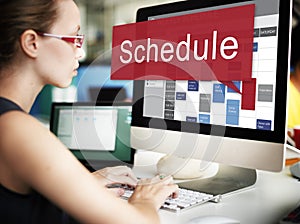 Schedule Organization Planning List To Do Concept