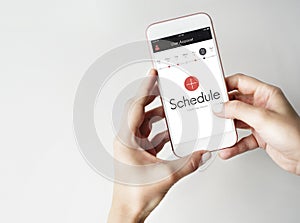 Schedule Time Management Planner Concept