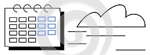 Scheduling and Cloud Storage Integration for Data Accessibility