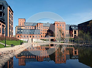 Scheibler factory lofts.