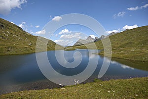 Scheidsee, Silvretta Verwallgruppe, Vorarlberg, Austria