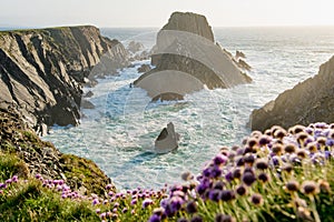 Scheildren, most iconic and photographed landscape at Malin Head, Ireland\'s northernmost point, Wild Atlantic Way