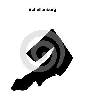 Schellenberg outline map
