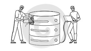 schema setting up database vector