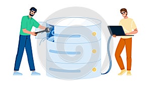 schema setting up database vector