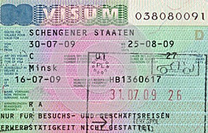 Schengen visa