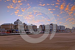 Scheveningen beach in the Netherlands