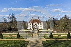 Schieder Palace and a Baroque garden in Nordrhein-Westfalen photo