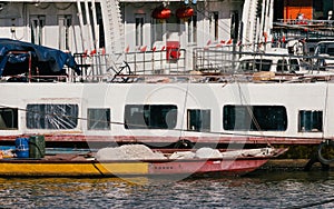 Schiff Dr.Ingrid Wengler Maritime museum in Berlin, Germany.