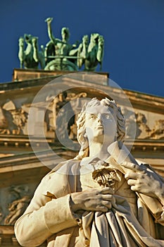 Schiller statue in Berlin