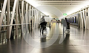 Schipol Airport in Amsterdam