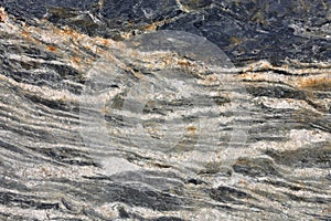 Schist metamorphic rock