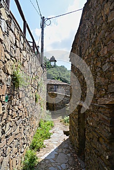 Schist village in Portugal near Lousa