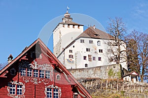 Schlangenhaus and Werdenberg Castle