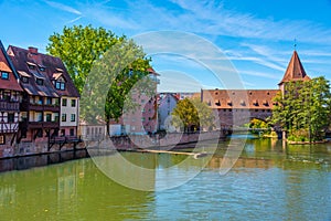 Schlayerturm in German town Nurnberg