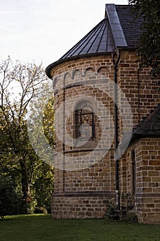 Schledehausen, Roman Catholic St. Laurentius Church of 1897, Germany