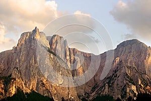 Schlern mountain photo