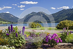 Schliersee - idyllic alpine lake in Upper Bavaria