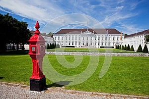 Schloss Bellevue. Presidential palace, Berlin, Germany