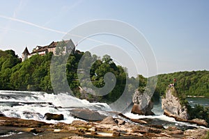 Schloss Laufen at Rhinefall photo