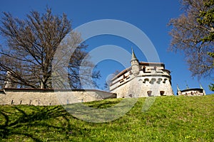 Schloss Lichtenstein Castle Germany Baden-Wuerttemberg Swabian This fairy-tale castle is famous landmark