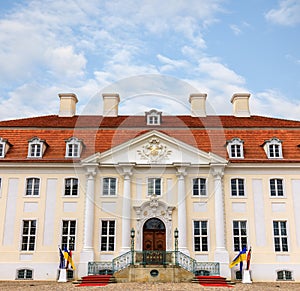 Schloss Meseberg is a Baroque castle photo